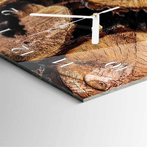 Orologio verticale Venature del legno
