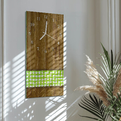 Orologio verticale Tavolo in legno