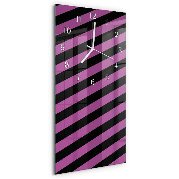 Orologio verticale Strisce