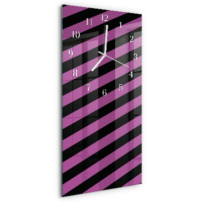 Orologio verticale Strisce