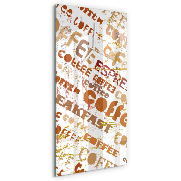 Orologio verticale Caffè