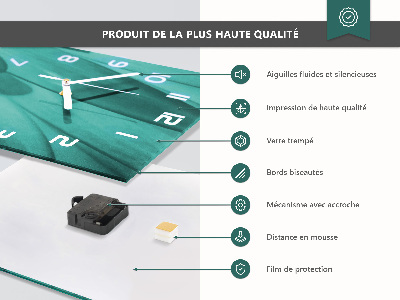 Orologio verticale Onda