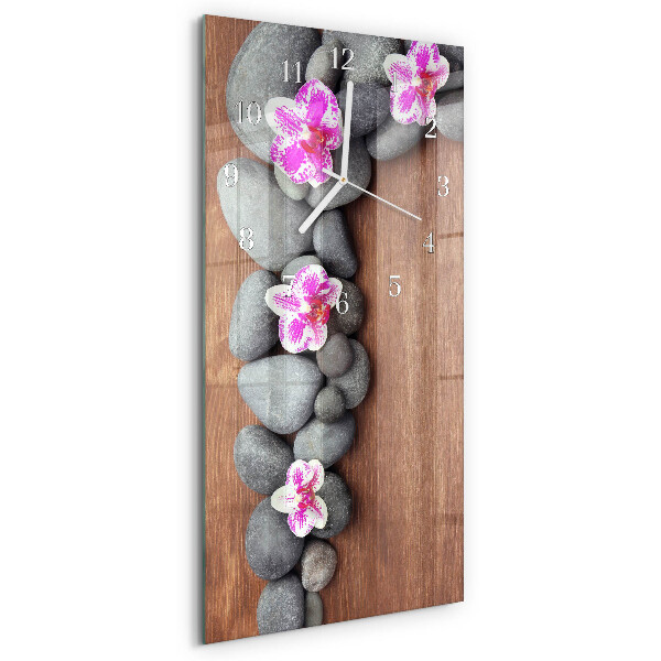 Orologio verticale Pietre per orchidee