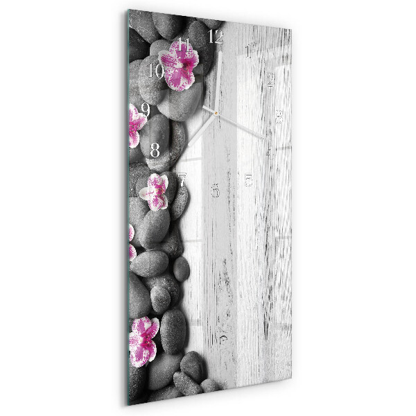 Orologio verticale Pietre per orchidee