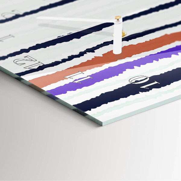 Orologio verticale Strisce