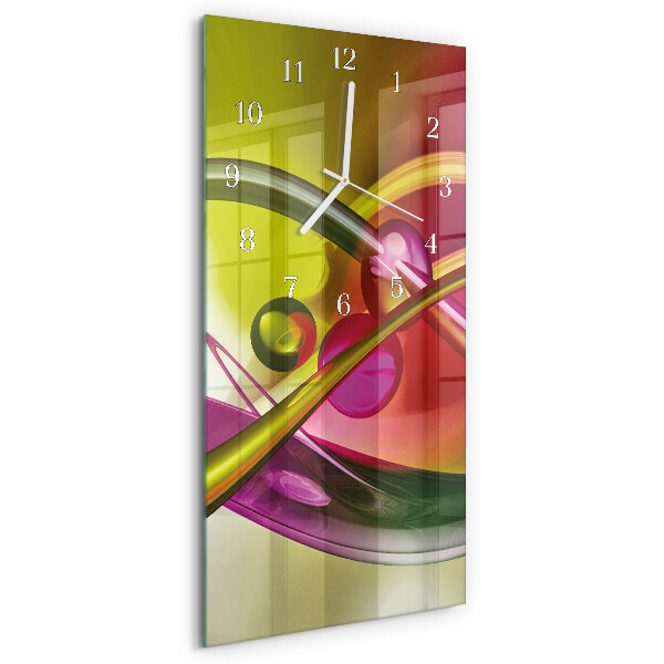 Orologio verticale Astrazione