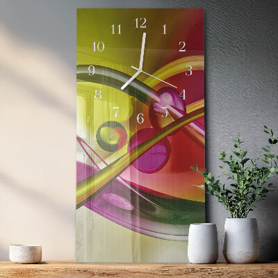 Orologio verticale Astrazione