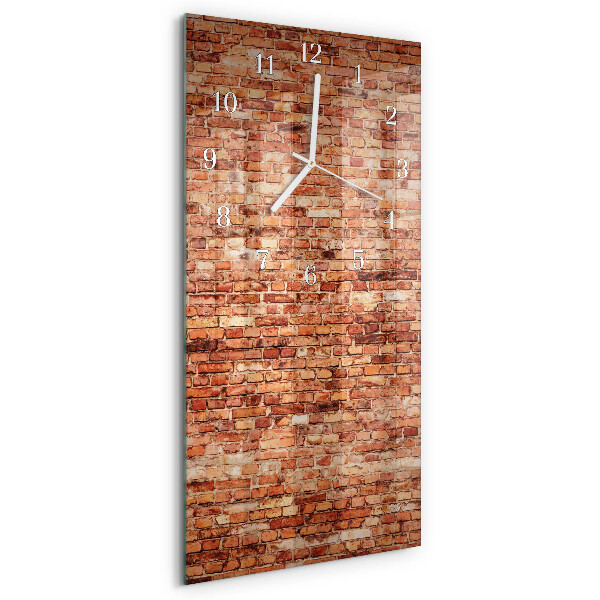 Orologio verticale Muro di mattoni