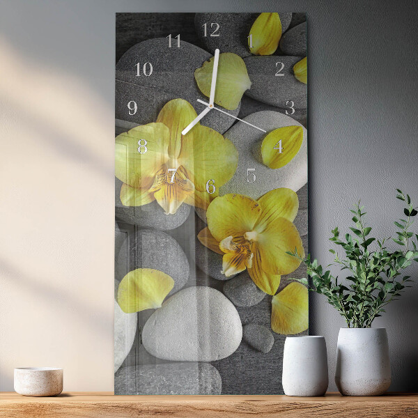 Orologio verticale Pietra di fiore