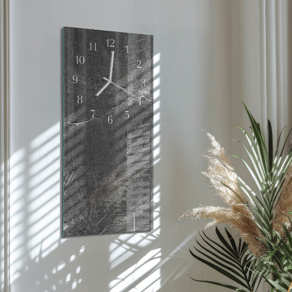 Orologio verticale Muro di pietra
