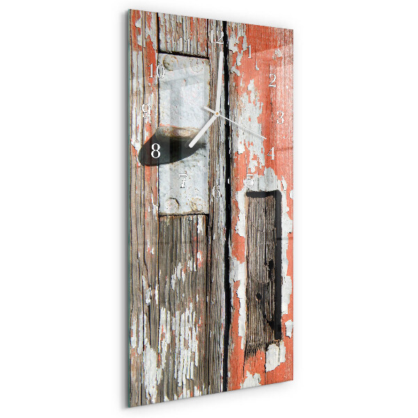 Orologio verticale Porte in legno