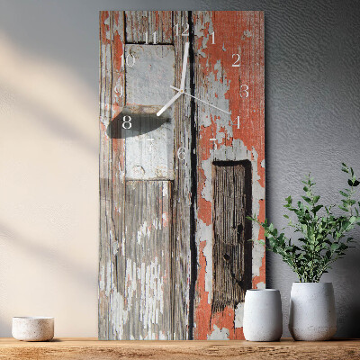 Orologio verticale Porte in legno