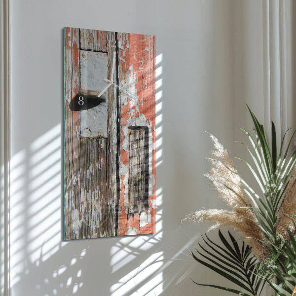 Orologio verticale Porte in legno