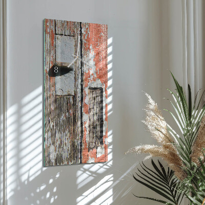 Orologio verticale Porte in legno