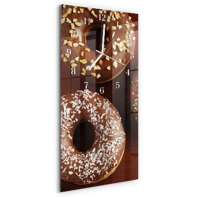 Orologio verticale ciambelle