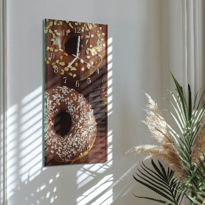 Orologio verticale ciambelle