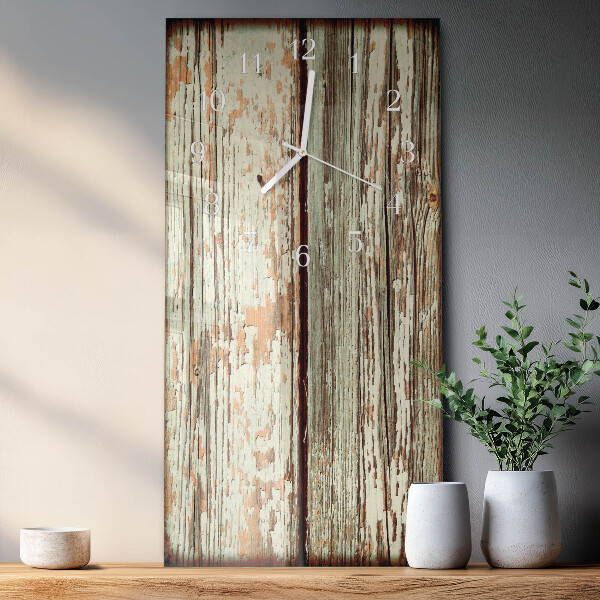 Orologio verticale Parete in legno