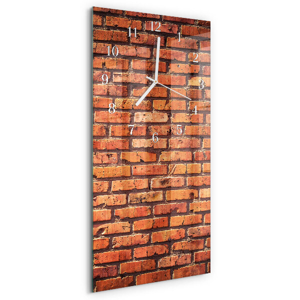 Orologio verticale Muro di mattoni