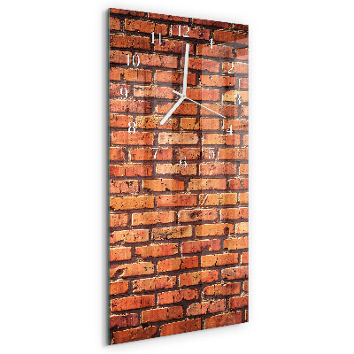 Orologio verticale Muro di mattoni