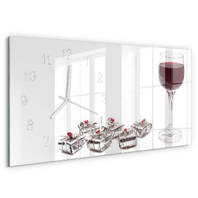 Orologi orizzontali Bicchiere da vino