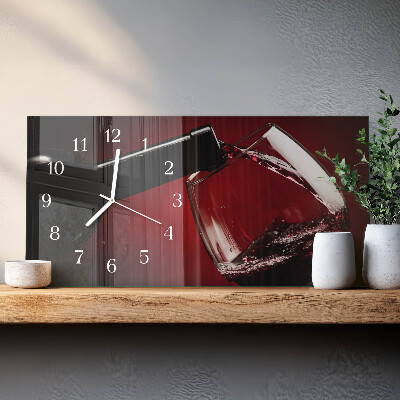Orologi orizzontali Bicchiere da vino