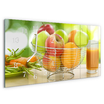 Orologi orizzontali Frutta e succo