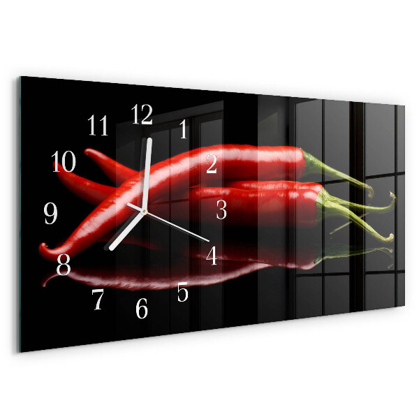 Orologi orizzontali peperoncini