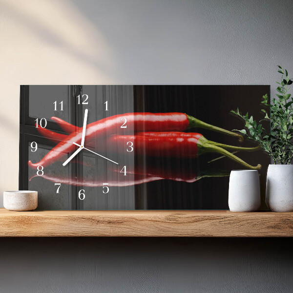Orologi orizzontali peperoncini