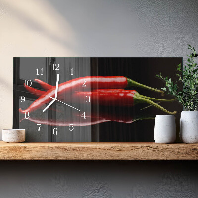 Orologi orizzontali peperoncini