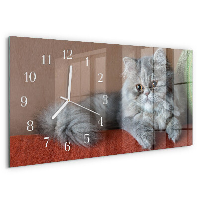 Orologi orizzontali gatto persiano