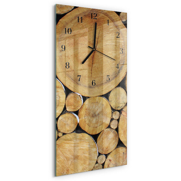 Orologio verticale Legna