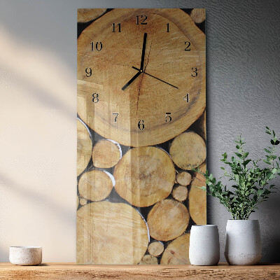 Orologio verticale Legna