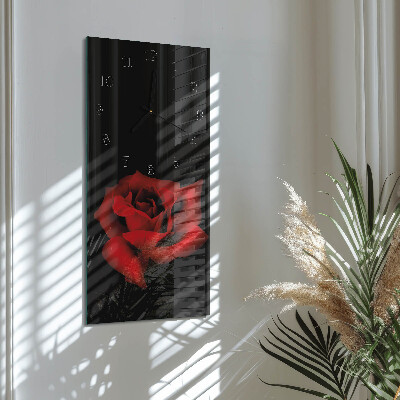 Orologio verticale Rosa