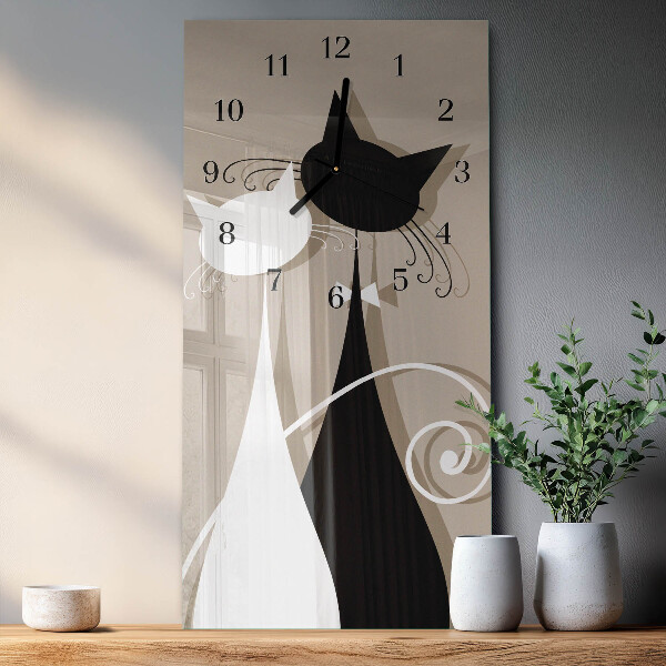 Orologio verticale Gatti