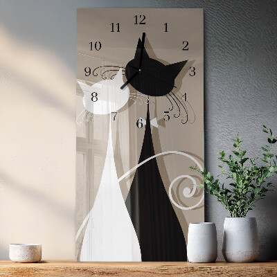 Orologio verticale Gatti