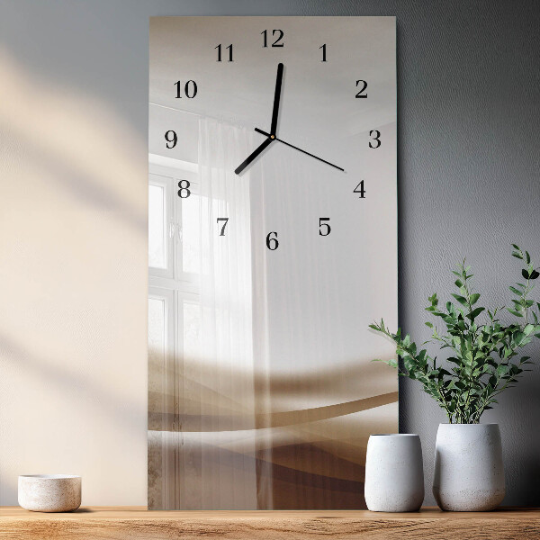 Orologio verticale Linee astratte