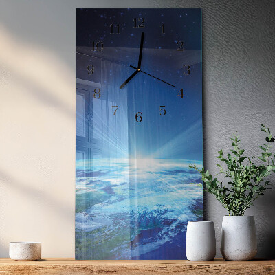 Orologio verticale L'universo della Terra