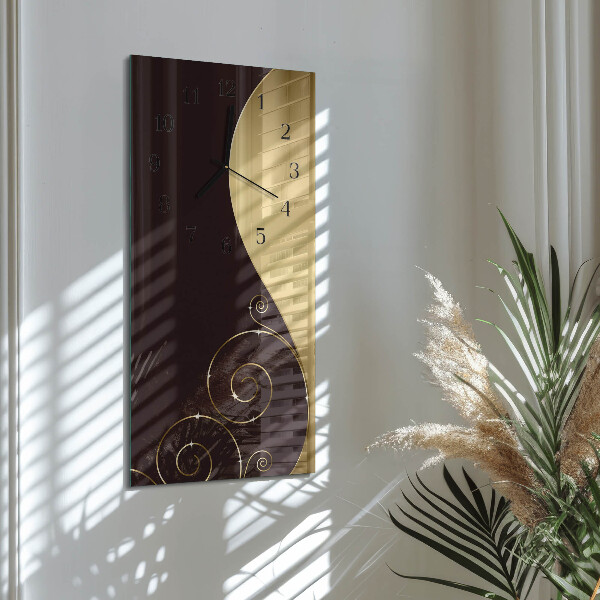 Orologio verticale Arte astratta