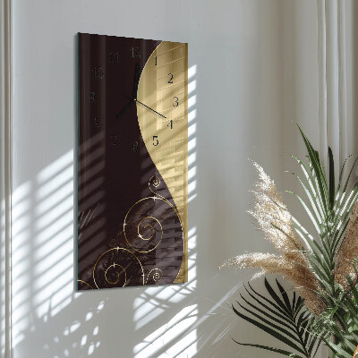Orologio verticale Arte astratta