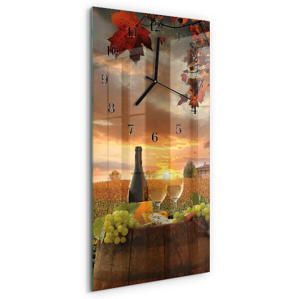 Orologio verticale Natura del vino