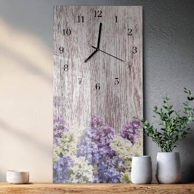 Orologio verticale Lilla