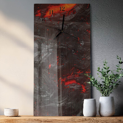 Orologio verticale Lava