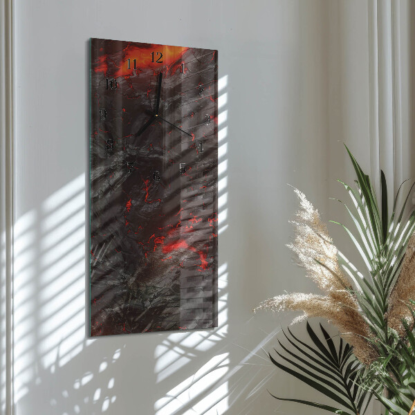 Orologio verticale Lava
