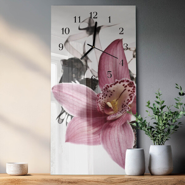 Orologio verticale Orchidea