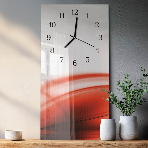Orologio verticale Linee astratte