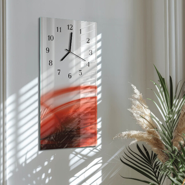 Orologio verticale Linee astratte
