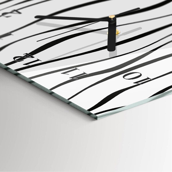 Orologio verticale Strisce