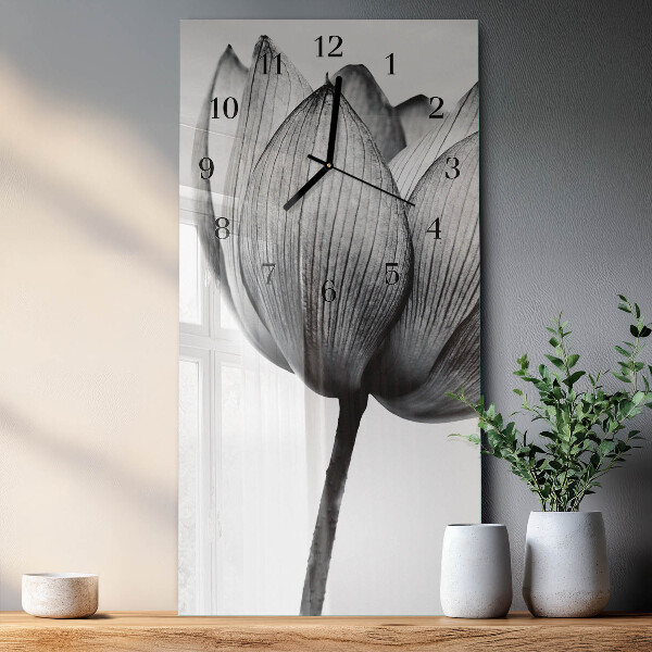 Orologio verticale Tulipano