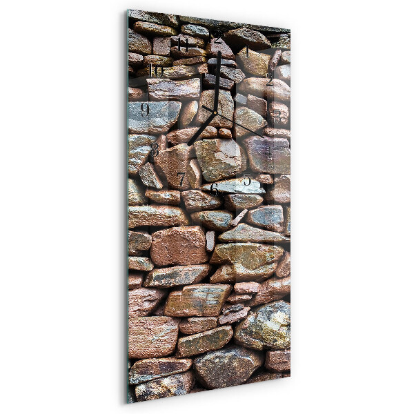 Orologio verticale Muro di pietra