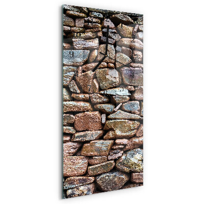 Orologio verticale Muro di pietra
